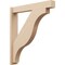 Ekena Millwork 5 1/2-in W x 32-in D x 36-in H Funston Block Rough Cedar Woodgrain TimberThane Outlooker, Primed Tan OUTUR055X32X36FST44RCPR - alternate 1